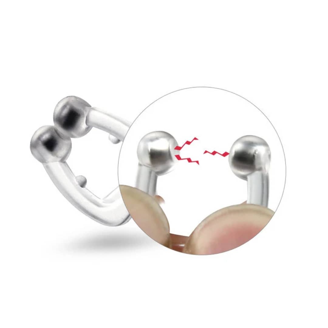 3 Pince-nez Magnétique Anti-Ronflement