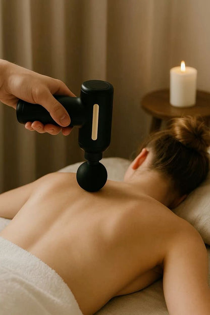 PISTOLET DE MASSAGE INTELLIGENT PORTABLE – DITES ADIEU AUX TENSIONS ET AUX DOULEURS MUSCULAIRES !