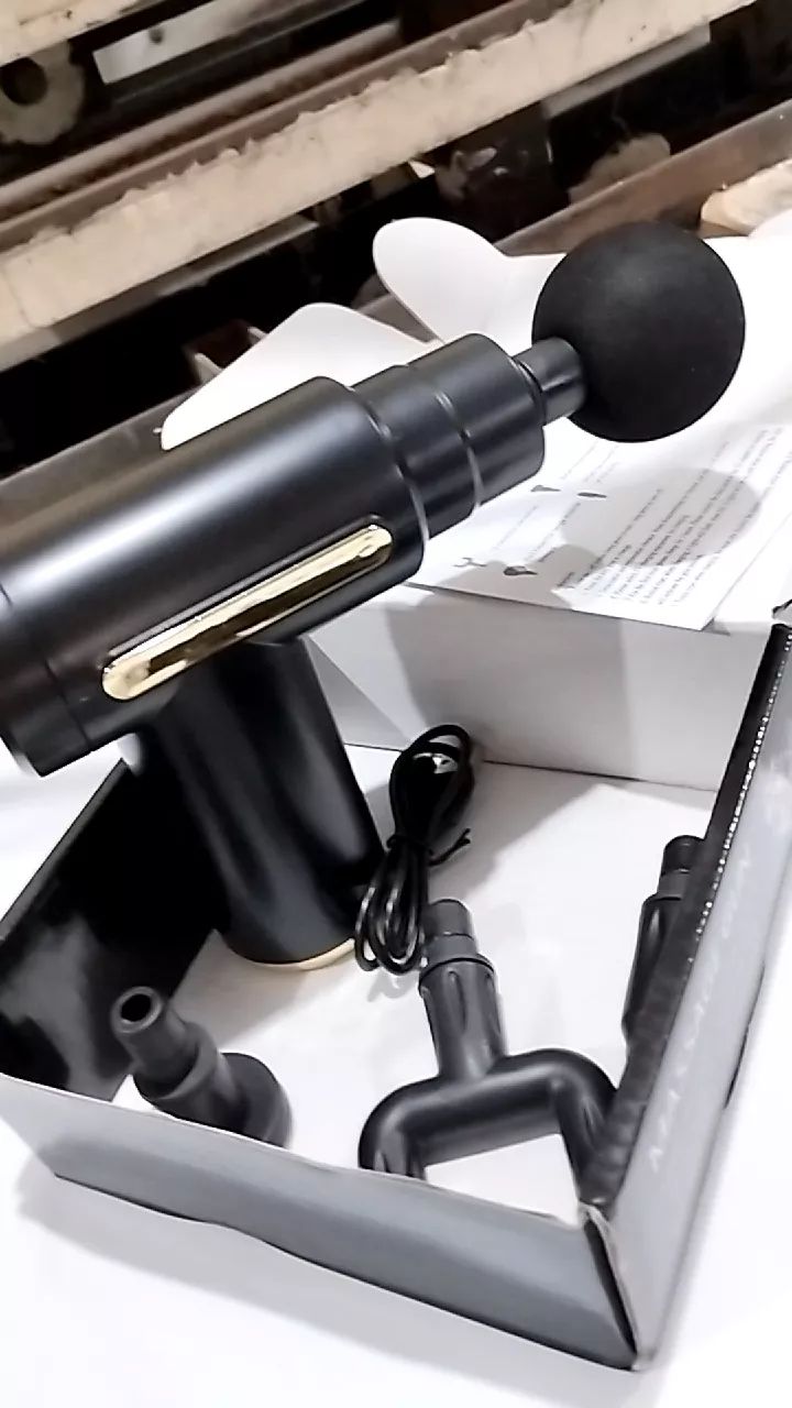 PISTOLET DE MASSAGE INTELLIGENT PORTABLE – DITES ADIEU AUX TENSIONS ET AUX DOULEURS MUSCULAIRES !