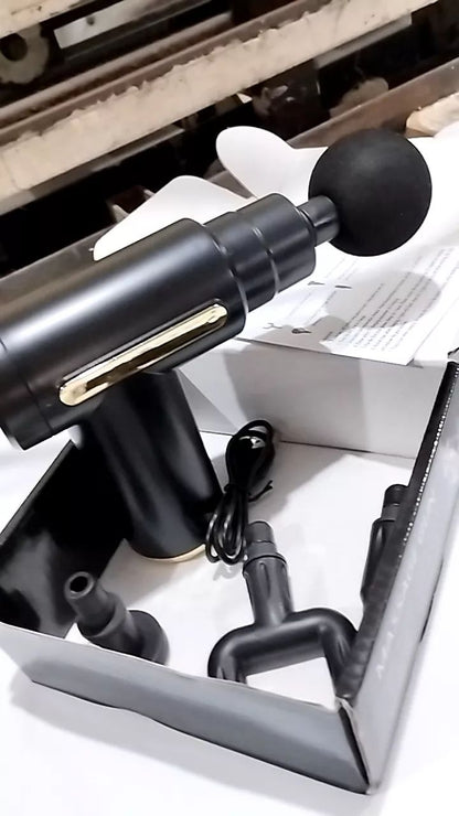 PISTOLET DE MASSAGE INTELLIGENT PORTABLE – DITES ADIEU AUX TENSIONS ET AUX DOULEURS MUSCULAIRES !