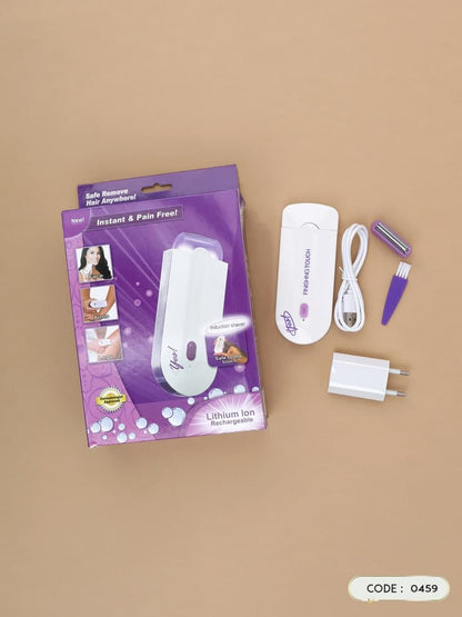 ÉPILATEUR ÉLECTRIQUE À LUMIÈRE BLEUE – LA BEAUTÉ SANS DOULEUR, LA DOUCEUR SANS RISQUE
