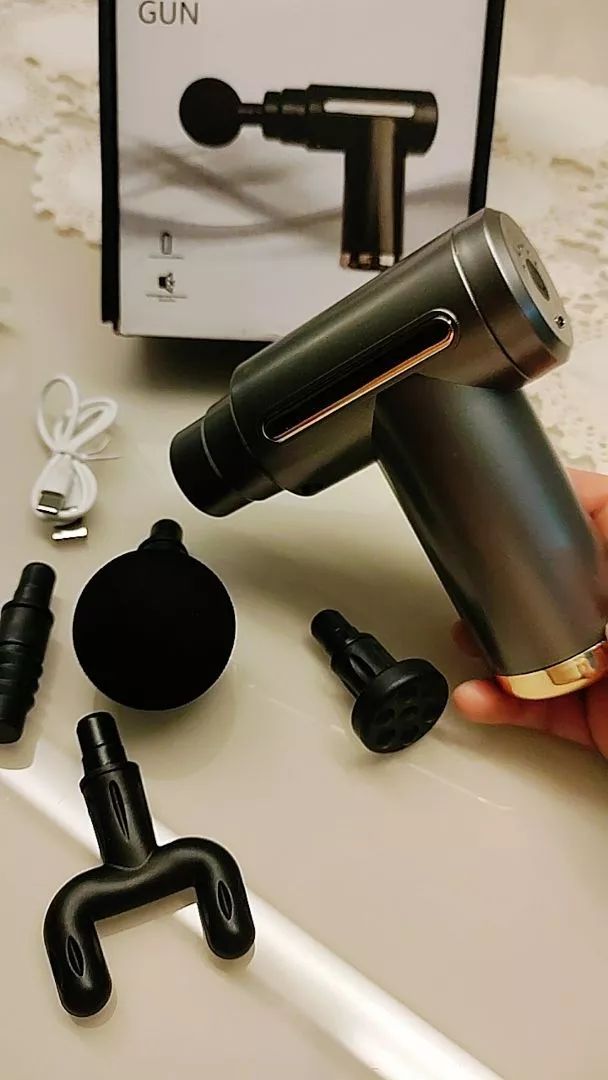 PISTOLET DE MASSAGE INTELLIGENT PORTABLE – DITES ADIEU AUX TENSIONS ET AUX DOULEURS MUSCULAIRES !