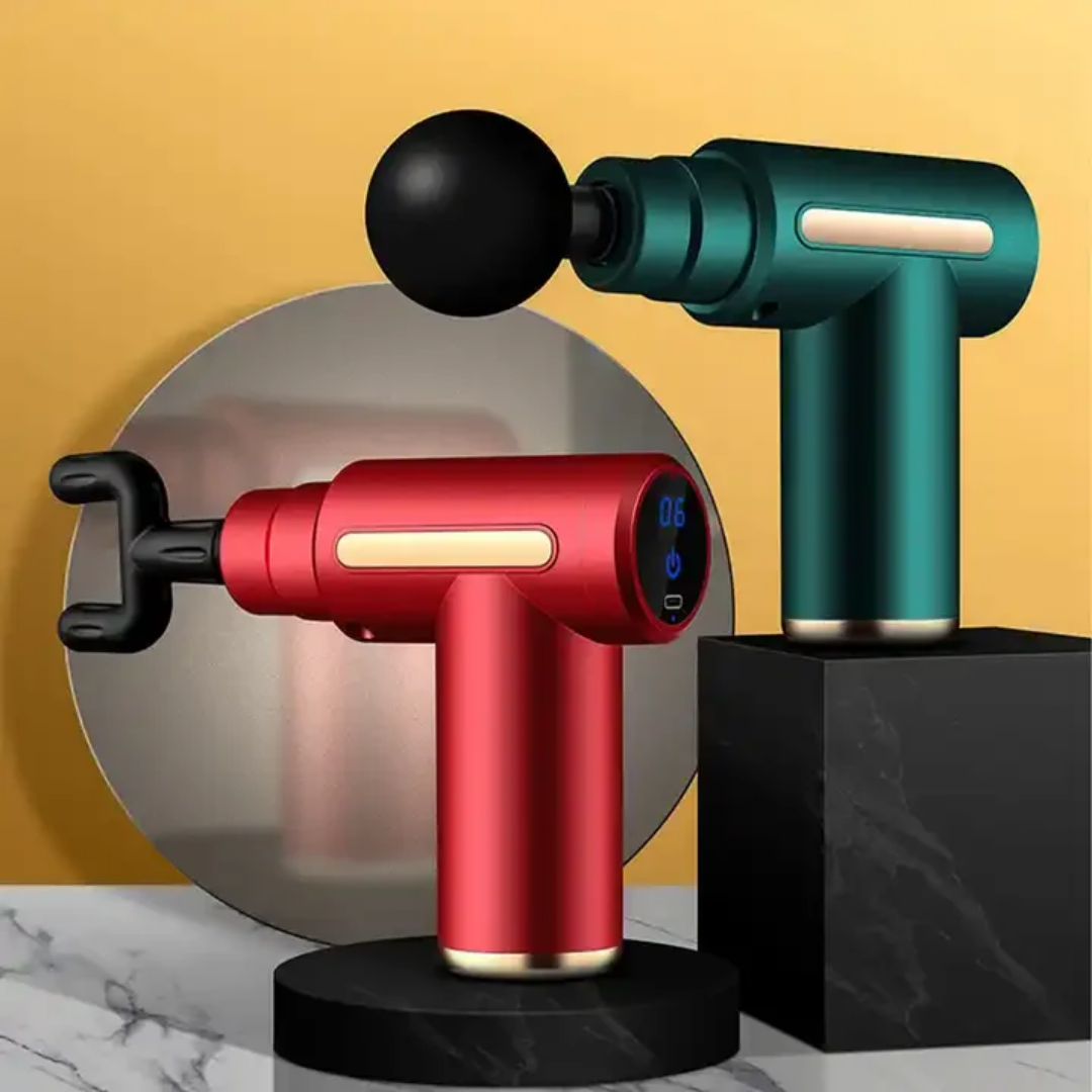 PISTOLET DE MASSAGE INTELLIGENT PORTABLE – DITES ADIEU AUX TENSIONS ET AUX DOULEURS MUSCULAIRES !